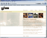 FCC Cambodia web design