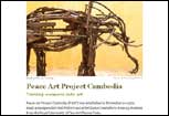 Peace Art Project Cambodia web design