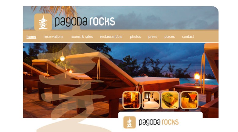 Web Design: Pagoda Rocks