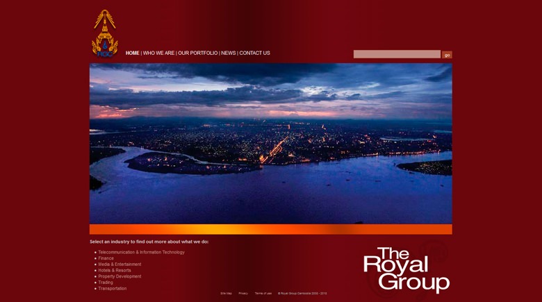 Web Design: Royal Group